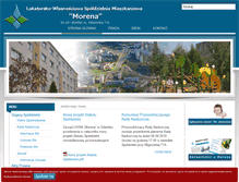 Tablet Screenshot of morena.com.pl